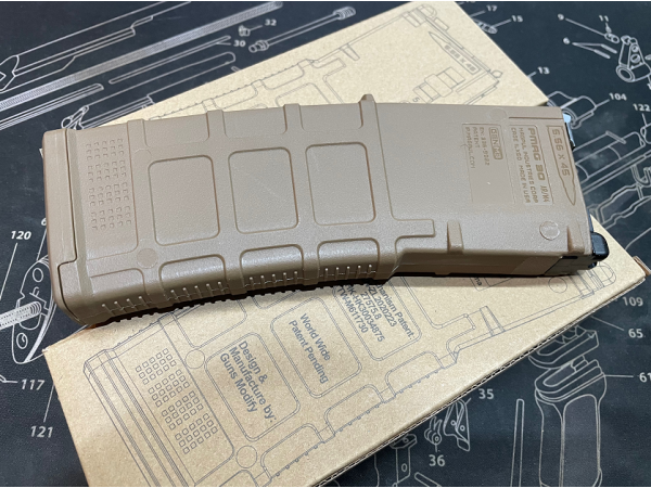 T Guns Modify EVO MWS 35Rds Gas Magazine for TM GM MWS （DE））